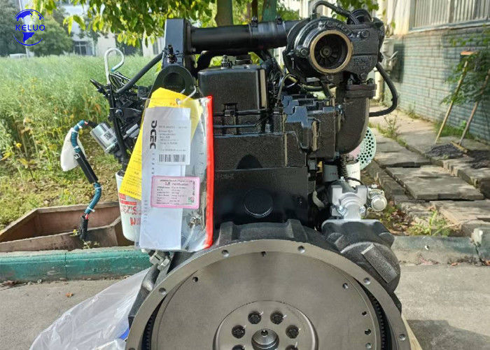 Mesin Lengkap Mesin Diesel Cummins 4BT untuk Mesin Konstruksi 4BT untuk Truk Excavator Rasio Kompresi 17.3-18.5 1