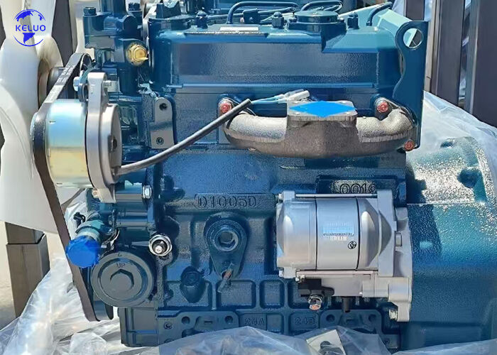 Mesin Industri / Pertanian Kubota Mesin Diesel 3 Silinder D1005 untuk mesin pemotong rumput Penggali Generator Set