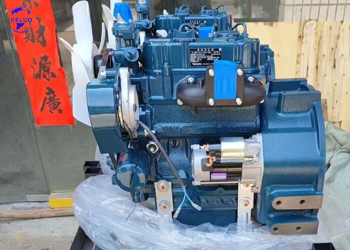 Mesin Industri / Pertanian Kubota Mesin Diesel 3 Silinder D1005 untuk mesin pemotong rumput Penggali Generator Set