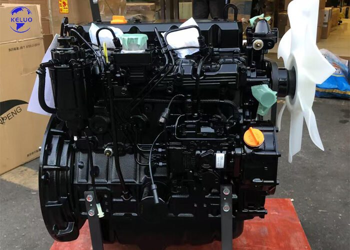 Low Noise Inline-4 Aspirasi 4TNE98 Mesin untuk Mesin Konstruksi Forklift Power