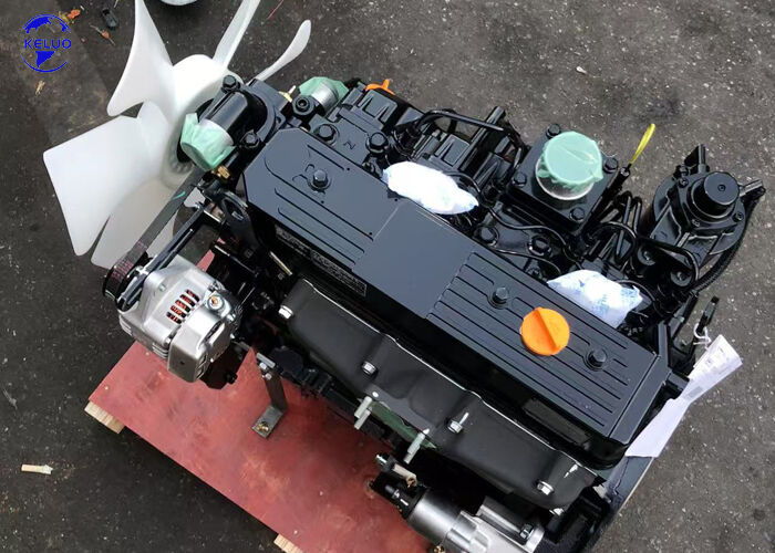 Low Noise Inline-4 Aspirasi 4TNE98 Mesin untuk Mesin Konstruksi Forklift Power