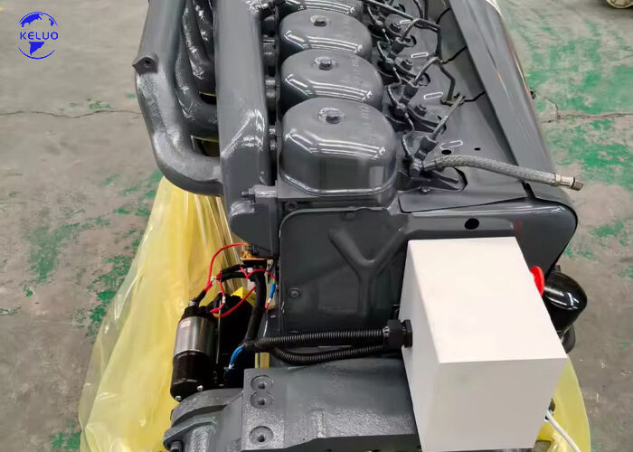 Mesin pembakaran internal tahan lama BF6L913 Mesin Diesel Inline Turbocharged 6 silinder dengan pendingin udara untuk peralatan pertambangan