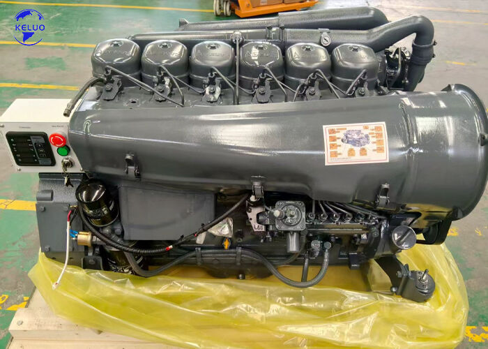 Mesin pembakaran internal tahan lama BF6L913 Mesin Diesel Inline Turbocharged 6 silinder dengan pendingin udara untuk peralatan pertambangan