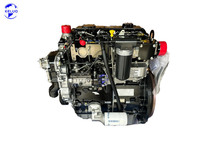 Mesin Diesel Industri Perkins 1104D-44TA 4 Silinder, 83kW untuk Forklift dan Traktor