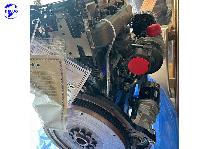 Mesin Diesel Industri Perkins 1104D-44TA 4 Silinder, 83kW untuk Forklift dan Traktor