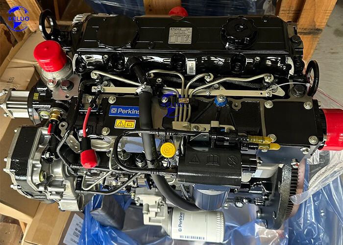 Mesin Diesel Industri Perkins 1104D-44TA 4 Silinder, 83kW untuk Forklift dan Traktor